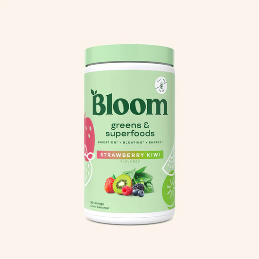 Bloom Greens & Superfoods Strawberry Kiwi 60 Servings