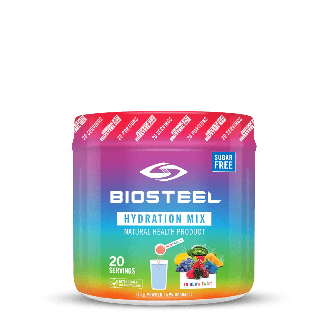 Biosteel Hydration Mix Rainbow Twist 20 Servings