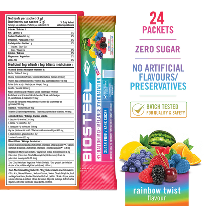 Biosteel Hydration Mix Rainbow Twist 7 Pack