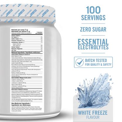 Biosteel Hydration Mix White Freeze 100 Servings
