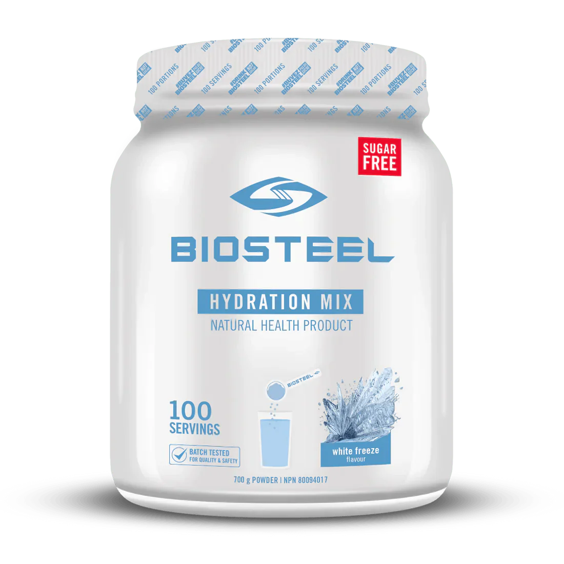 Biosteel Hydration Mix White Freeze 100 Servings