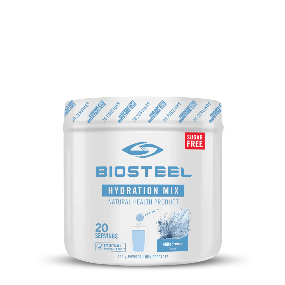 Biosteel Hydration Mix White Freeze 20 Servings