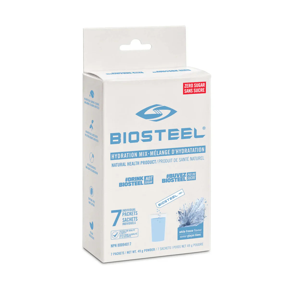 Biosteel Hydration Mix White Freeze 7 Pack