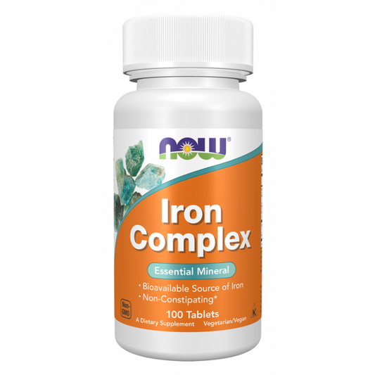 NOW Iron Complex 100 Tablets