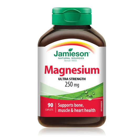Jamieson Magnesium 250 mg 90 Capsules