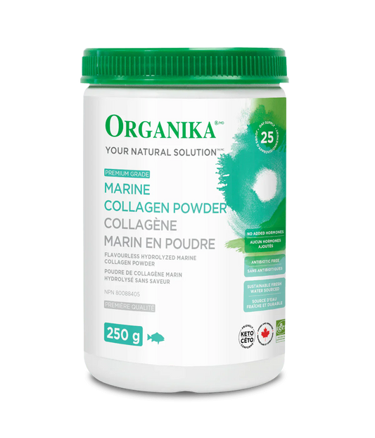 ORGANIKA Marine Collgen Powder Unflavoured 250 Grams
