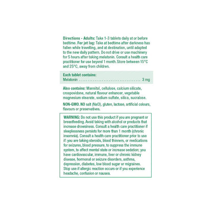 Jamieson Melatonin 3 mg Fast Dissolving 100 Sublingual Tablets