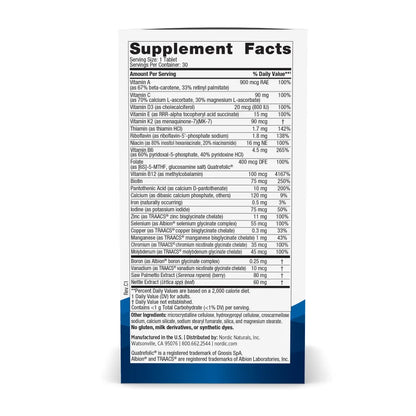 Nordic Naturals Men’s Multivitamin One Daily 30 Tablets