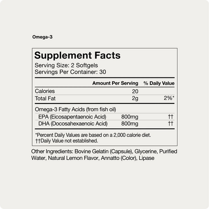 Momentous Omega-3 60 Softgels