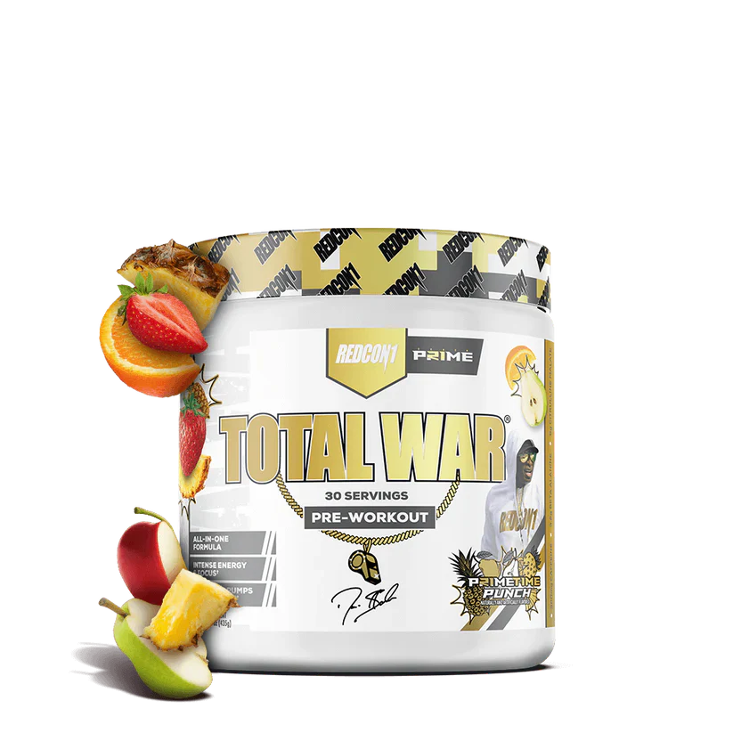 REDCON1 Coach Prime Total War Pre-Workout Primetime Punch 30 Servings