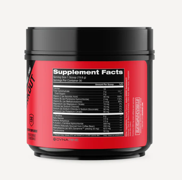 Jocko Fuel Pre-Workout Fruit Punch 30 Servings