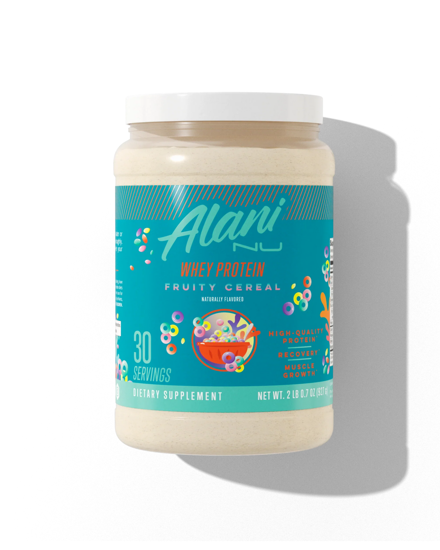 Alani Nu Whey Protein Fruity Cereal 30 Servings