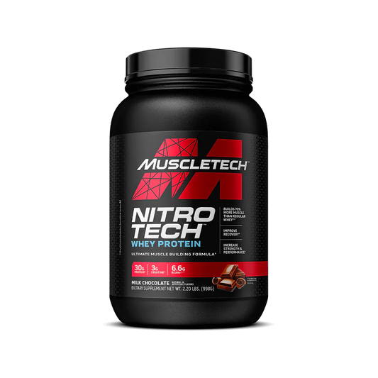 MuscleTech Nitro Tech Whey Protein Milk Chocolate 2lbs