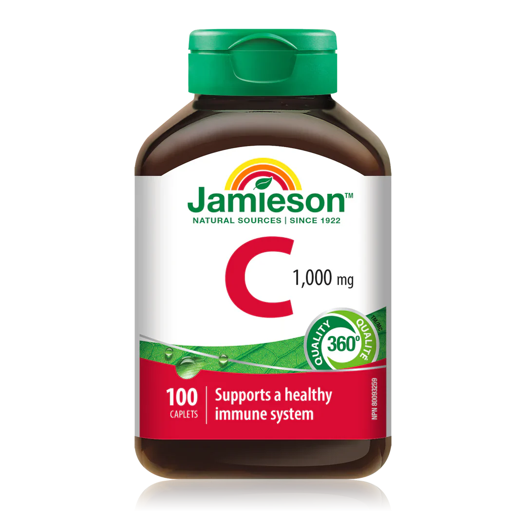 Jamieson Vitamin C 1000 mg 100 Capsules