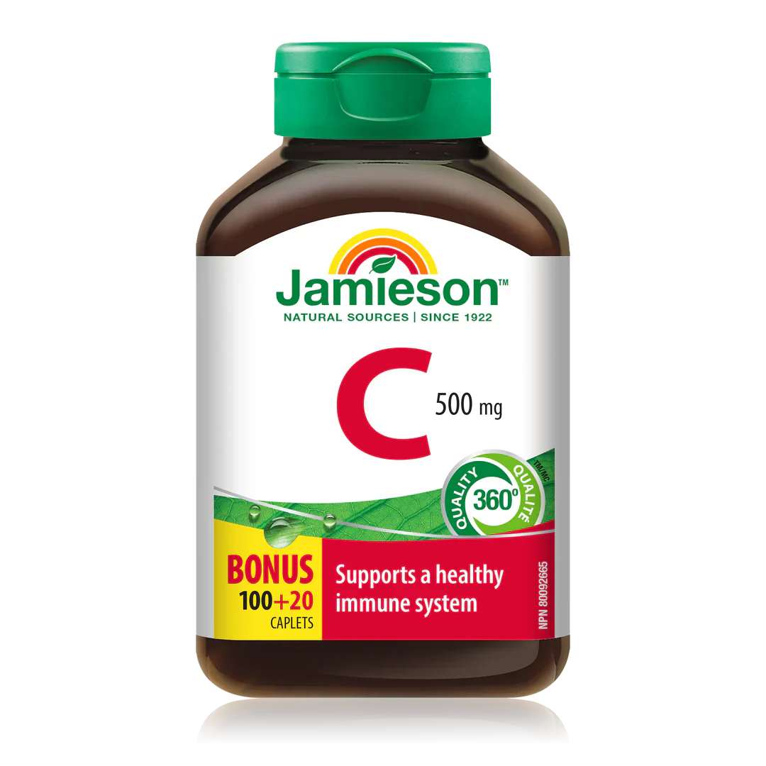 Jamieson Vitamin C 500 mg 120 Capsules