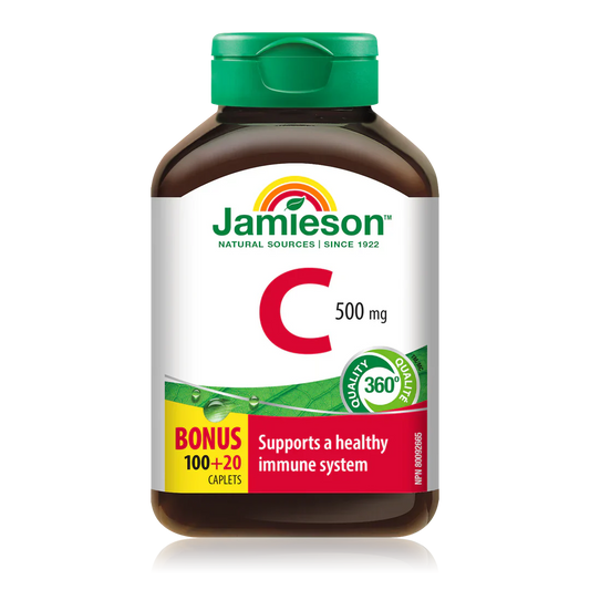Jamieson Vitamin C 500 mg 120 Capsules