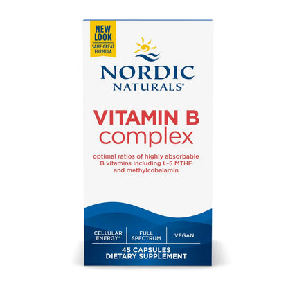 Nordic Naturals Vitamin B Complex 45 Capsules