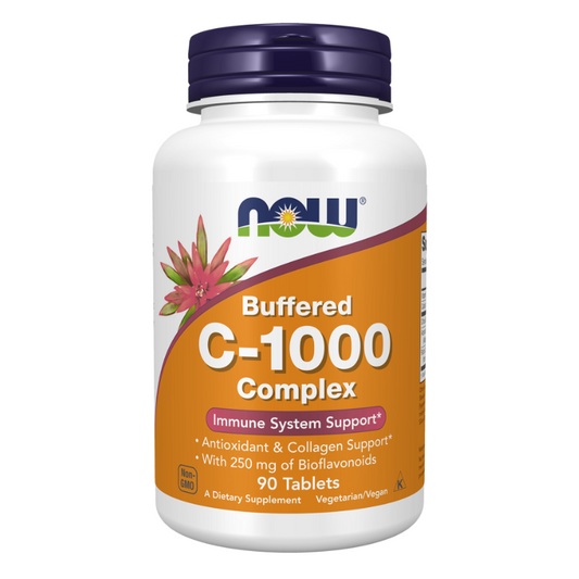 NOW Vitamin C-1000 Complex, Buffered 90 Tablets