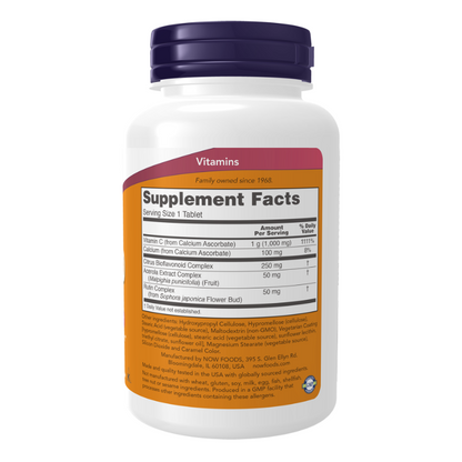 NOW Vitamin C-1000 Complex, Buffered 90 Tablets