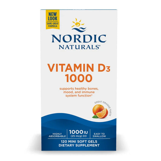 Nordic Naturals Vitamin D3 1000 120 Softgels