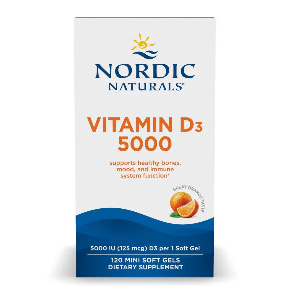 Nordic Naturals Vitamin D3 5000 120 Softgels