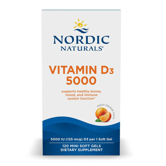 Nordic Naturals Vitamin D3 5000 120 Softgels