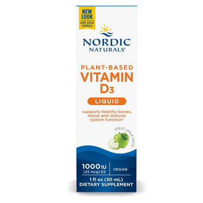 Nordic Naturals Plant-Based Vitamin D3 Liquid 1 oz