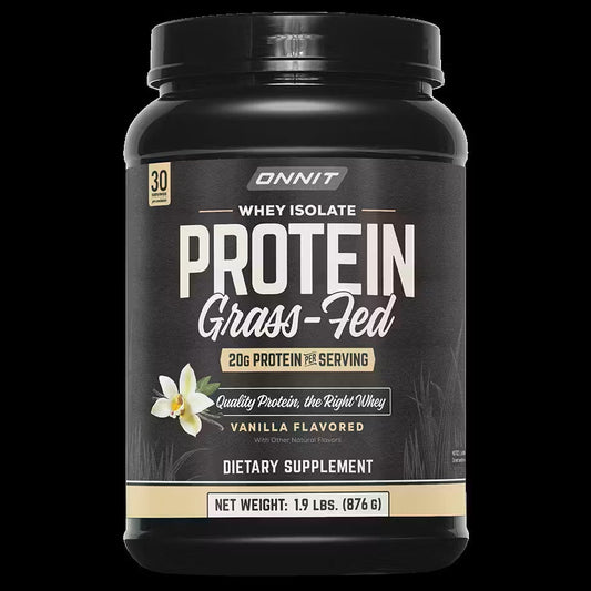 ONNIT Whey Protein Vanilla 30 Servings