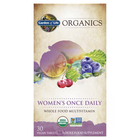 Garden of Life Organics Women's Once Daily Tablets 30 Tablets