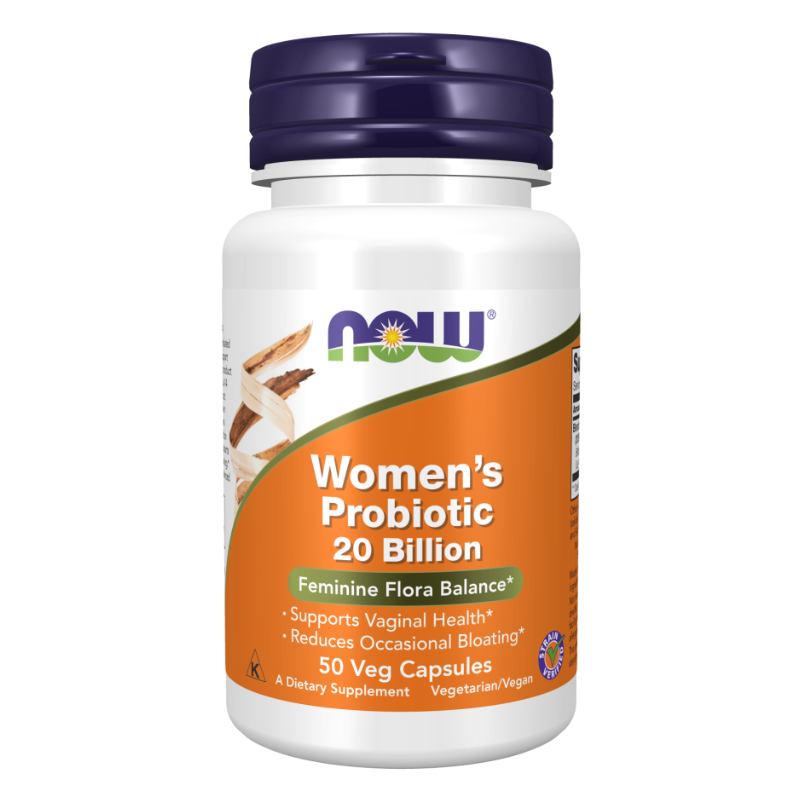NOW Women's Probiotic 20 Billion 50 Capsules