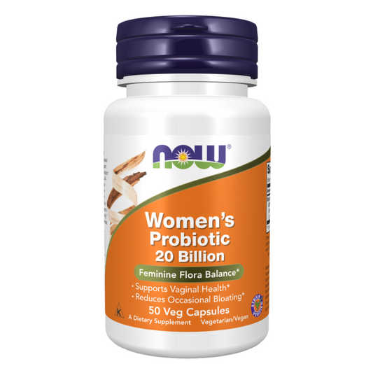 NOW Women's Probiotic 20 Billion 50 Capsules
